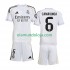 Camisola Real Madrid Camavinga 6 Criança Equipamento Primeiro 2025-2026 Manga Curta